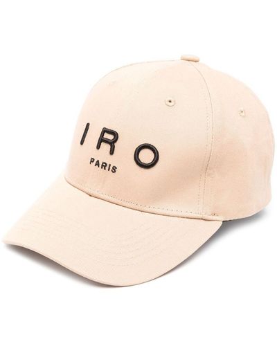 IRO Logo-print Cap - Natural