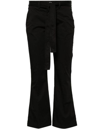 Liu Jo Low-rise flared trousers - Negro