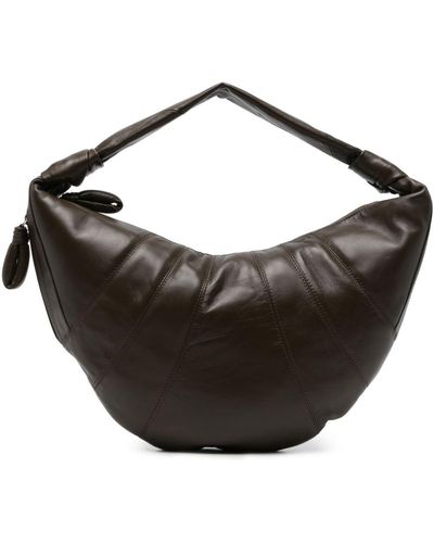 Lemaire Medium Croissant Shoulder Bag - Black