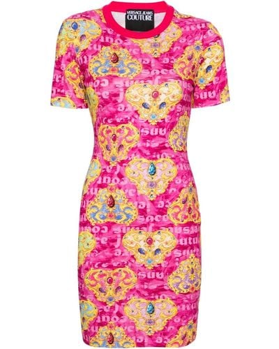 Versace Couture Bodycon Minidress - Pink