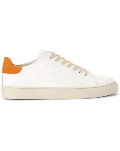 Kurt Geiger Lennon Leather Sneakers - White