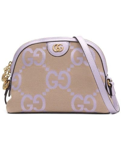 Gucci Small Ophidia Shoulder Bag - Purple