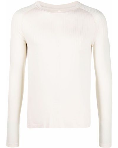 Nike Long-sleeve Fitted Top - Natural