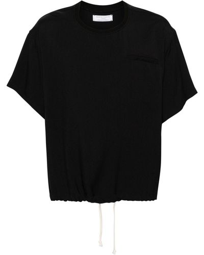 Societe Anonyme Hong Kong Twill T-shirt - Black