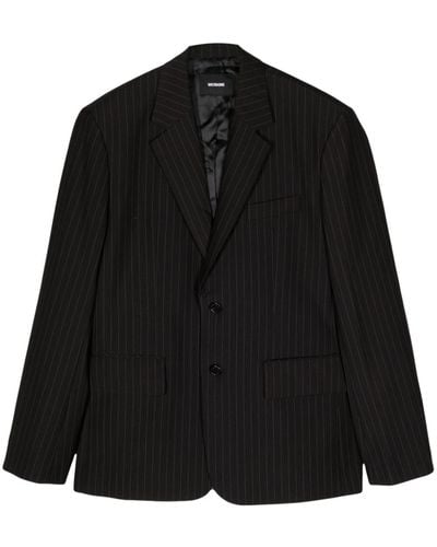we11done Notched-lapels Single-breasted Blazer - ブラック