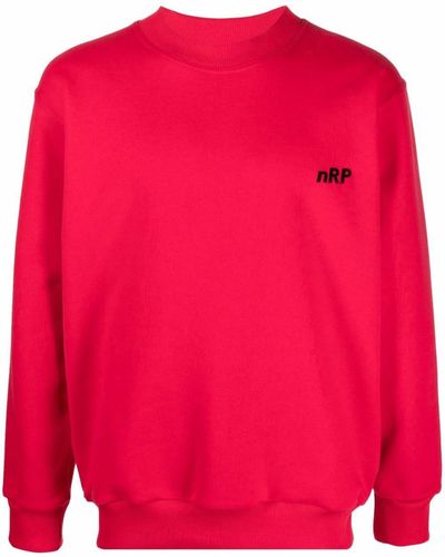 Styland Sweatshirt aus Bio-Baumwolle - Rot