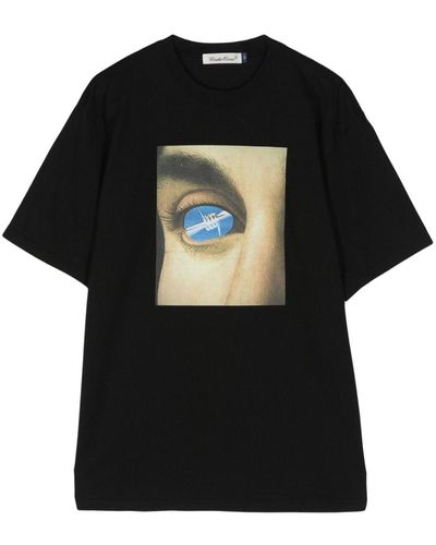 Undercover Graphic-print cotton T-shirt - Schwarz