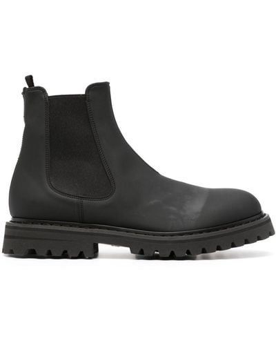 Premiata Beatler Leather Boots - Black