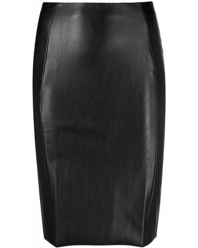 Wolford Jenna Faux-leather Skirt - Black