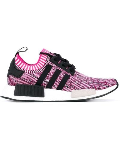 adidas Nmd_r1 Primeknit "shock Pink" Sneakers