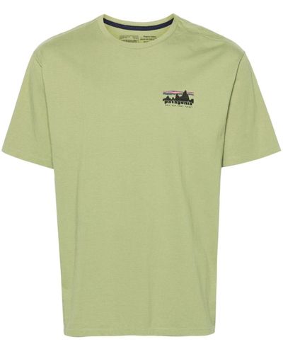 Patagonia '73 Skyline Organic Cotton T-shirt - Green