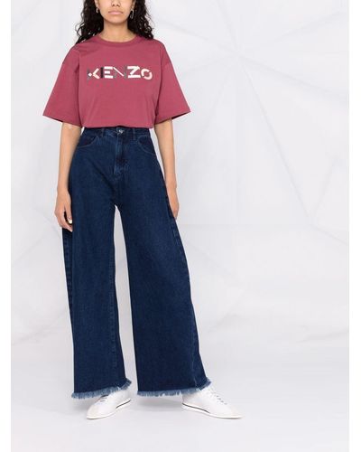 KENZO ロゴ Tシャツ - ピンク