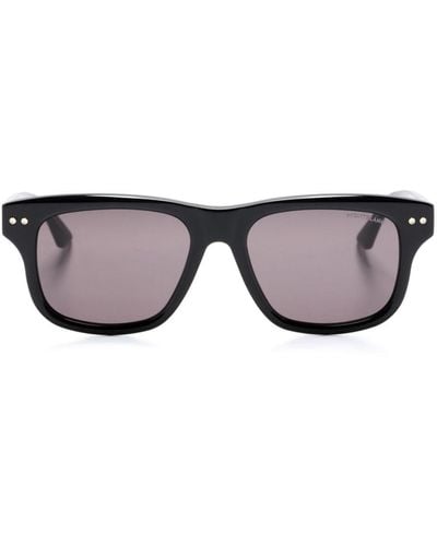 Montblanc Square-frame Sunglasses - Black