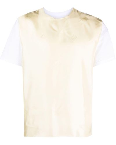 MM6 by Maison Martin Margiela T-shirt à motif imprimé - Blanc