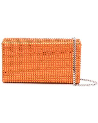 Orange AMINA MUADDI Clutches and evening bags for Women | Lyst
