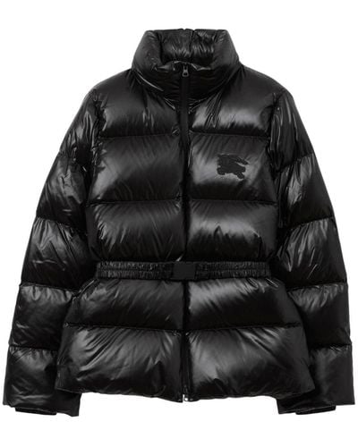 Burberry Gefütterte Jacke - Schwarz