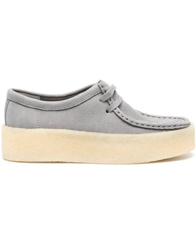 Clarks Wallabee Cup Loafers - White
