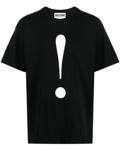 Moschino T-shirt girocollo - Nero