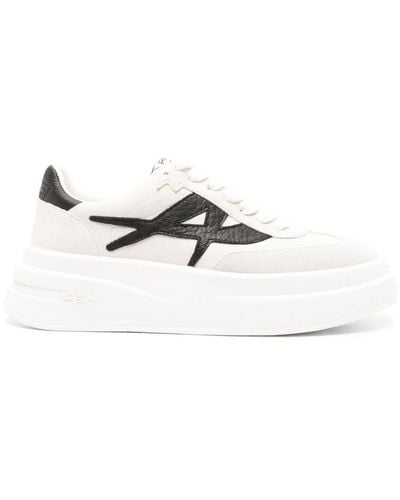 Ash Leather Low-top Trainers - White