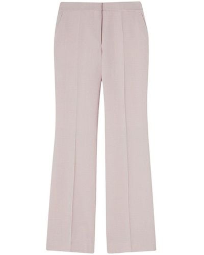 Jil Sander Silk Blend Trousers - Pink