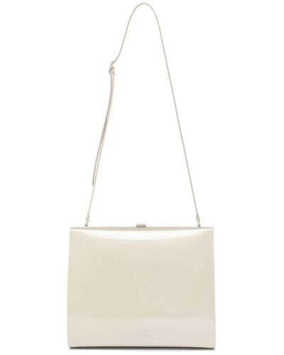 Saint Laurent Small Le Anne-marie Shoulder Bag - White