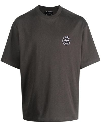 Axel Arigato Dunk T-Shirt aus Bio-Baumwolle - Schwarz
