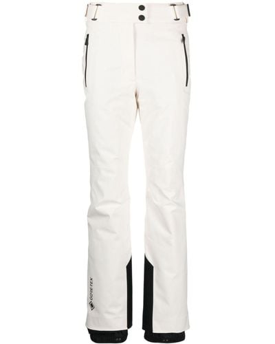 3 MONCLER GRENOBLE Pantalon de ski Grenoble à empiècements - Blanc