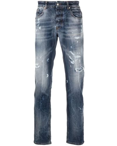 John Richmond Fipom Wide-leg Jeans - Blue