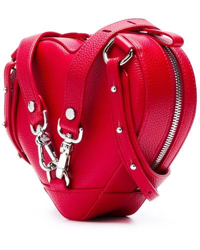 Vivienne Westwood Heart-shaped Logo Backpack - Red