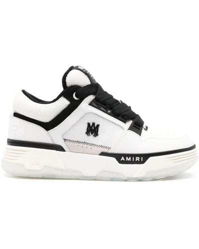 Amiri Sneakers MA-2 Piel - Blanco