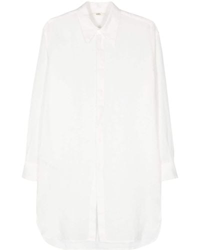 Barena Lela Linen Shirt - White