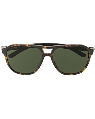 BVLGARI Round-frame Sunglasses - Black