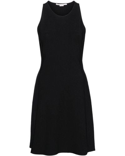 Stella McCartney Kleid mit rundem Ausschnitt - Schwarz