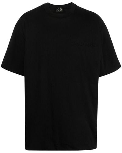 44 Label Group クルーネック Tシャツ - ブラック