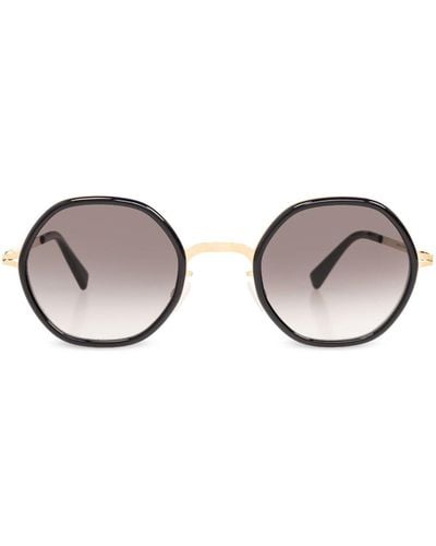 Mykita Alya Round-frame Sunglasses - Brown
