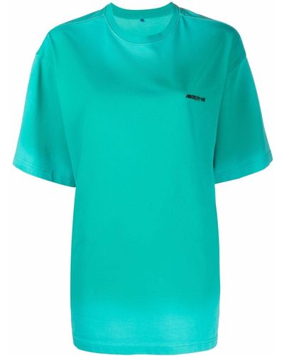 Adererror Embroidered Logo T-shirt - Green