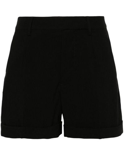 DSquared² Shorts mit Umschlag - Schwarz