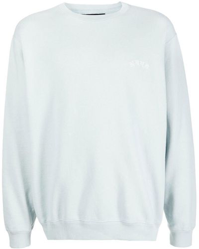 Neighborhood Logo-embroidered Sweatshirt - Blue