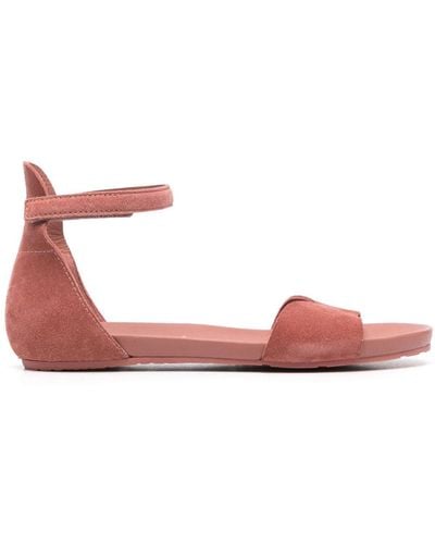 Pedro Garcia Jela Suede Flat Sandals - Pink