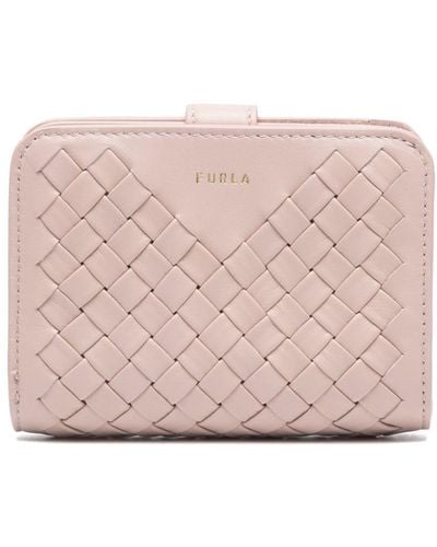 Furla Small Gerla Leather Wallet - Pink