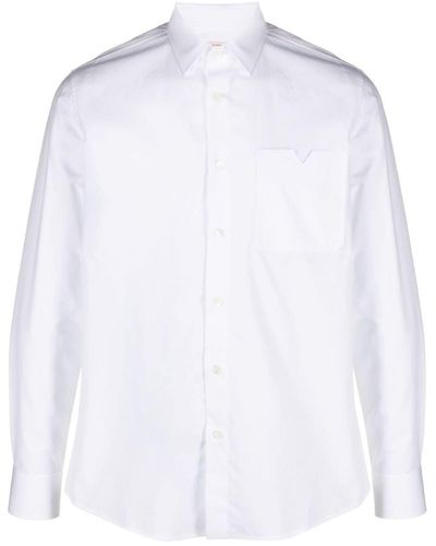 Valentino Garavani Hemd mit Brusttasche - Weiß