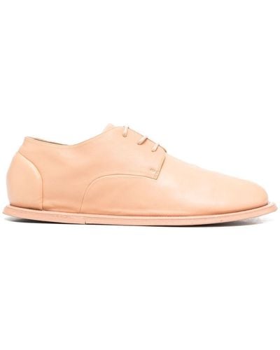 Marsèll Leather Lace-up Derby Shoes - Pink