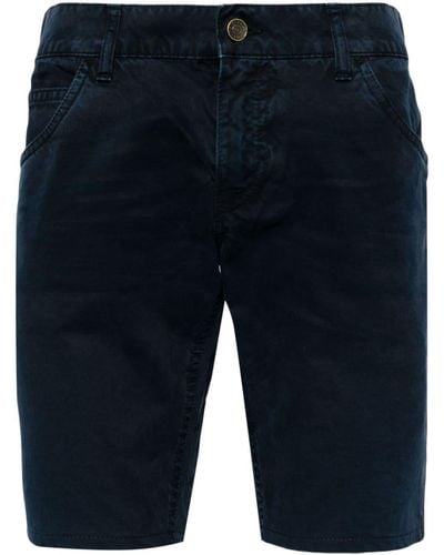Dolce & Gabbana Straight-leg Cotton Shorts - Blue
