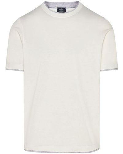 Barba Napoli Cotton T-shirt - White