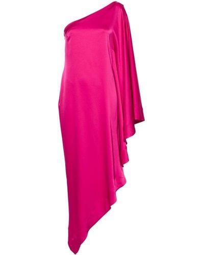 Alexandre Vauthier Satin Finish Dress - Pink