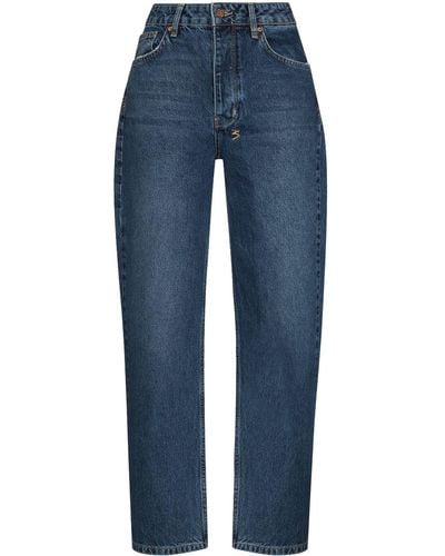 Ksubi Brooklyn Bluebell Wide-leg Jeans