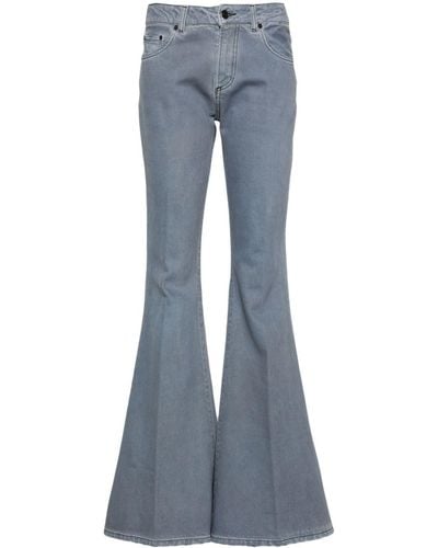 Haikure Farrah Distressed-effect Flared Jeans - Blue
