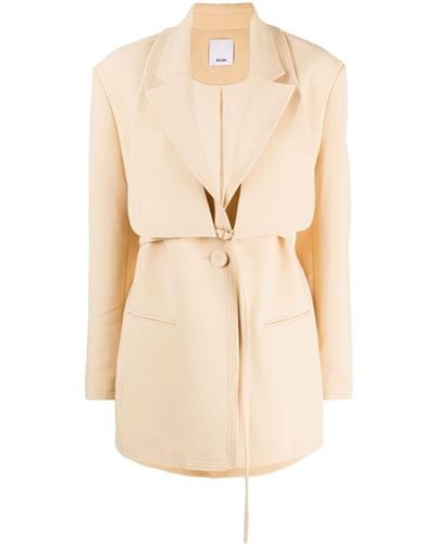 Acler Wirra Single-breasted Blazer - Natural