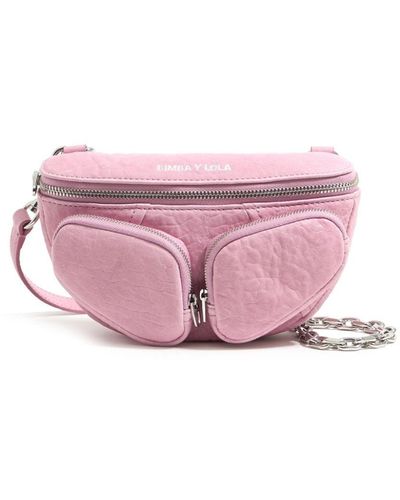 Bimba Y Lola Leather belt bag - Rosa