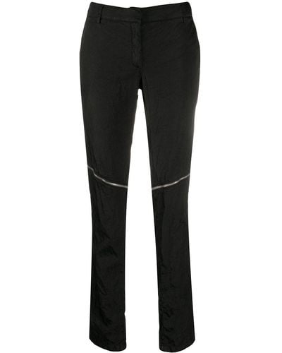 1017 ALYX 9SM Pantalon skinny à détail de zip - Noir